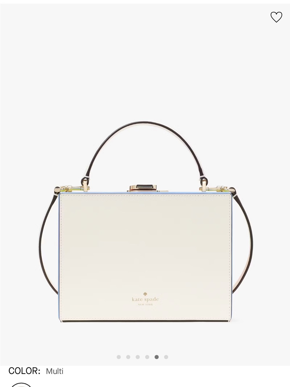 $429 Kate Spade ♠️ Snack Bar Popsicle Crossbody Bag Novelty Box Bag Strap NWT - Picture 9 of 11